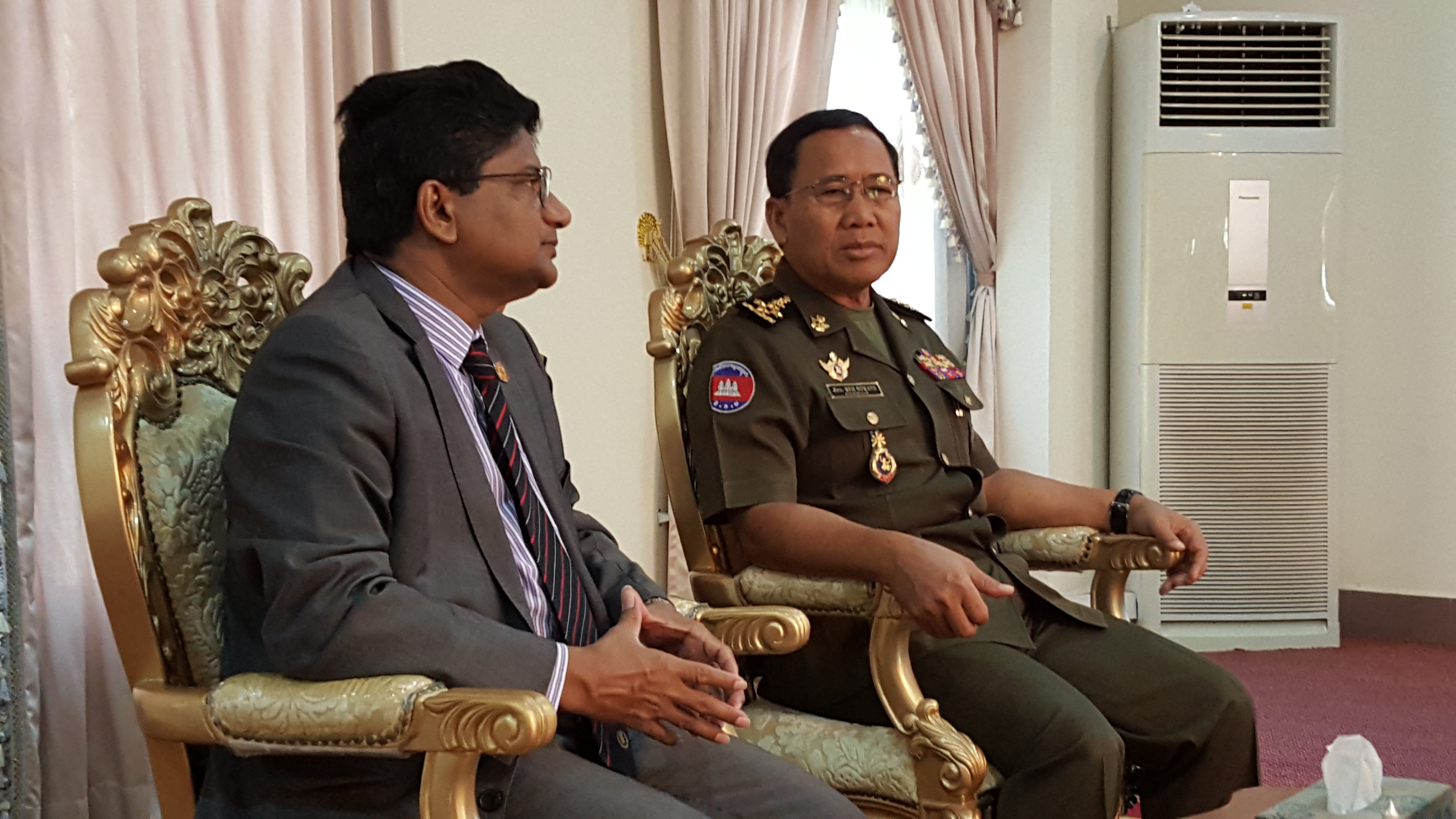 Bilateral Meeting between the Ministry of Liberation War Affairs of Bangladesh and Ministry of National Defense of Cambodia regarding experience sharing and issue related to practice of preserving war memorials and welfare of the freedom fighters.