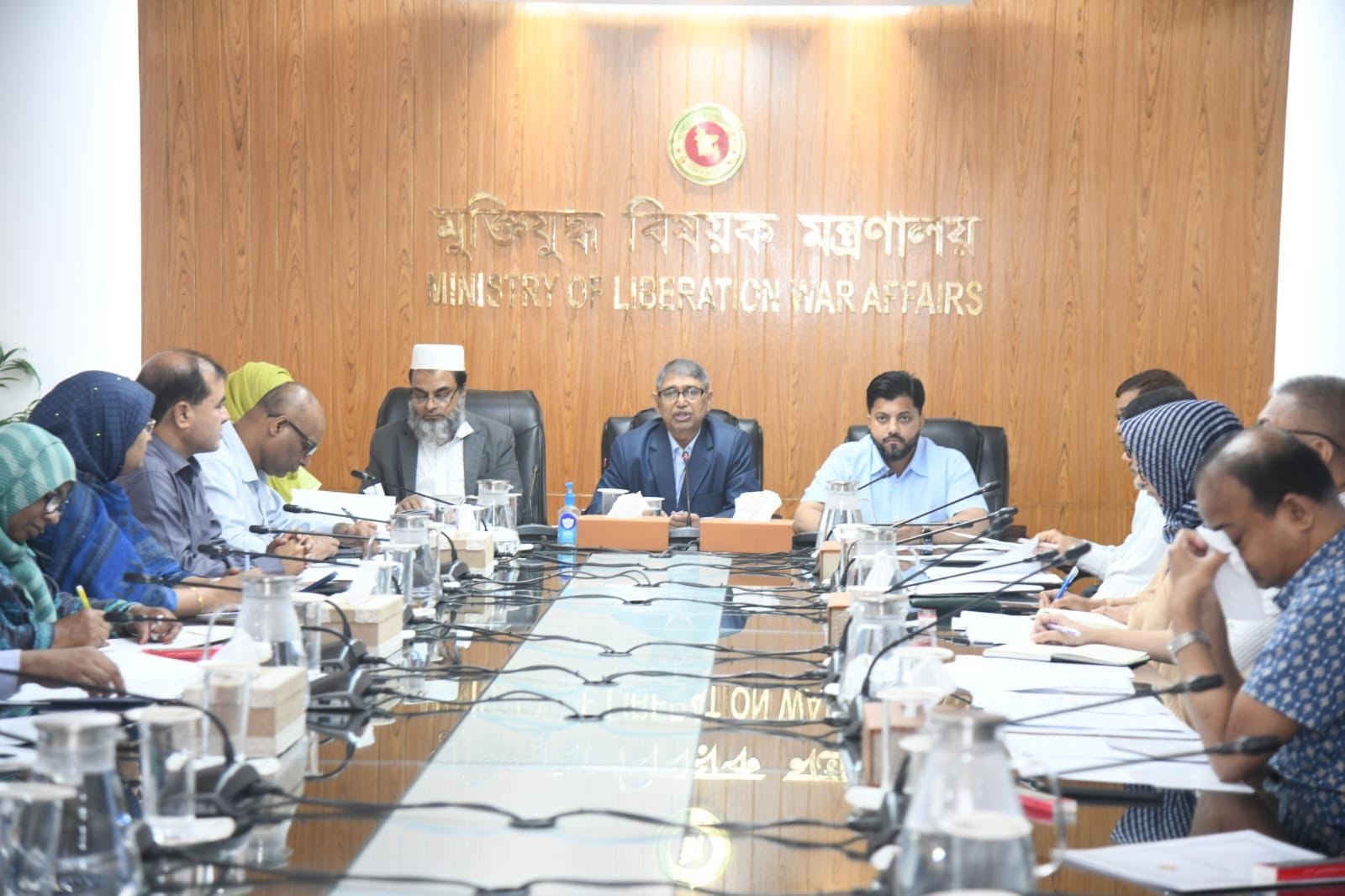 গুম, খুন, নির্যাতন ও বিচারবহির্ভূত হত্যাকাণ্ডের শিকার ব্যক্তি ও পরিবারের কল্যাণ ও পুনর্বাসনে নতুন অধিদপ্তর গঠনের লক্ষ্যে মুক্তিযুদ্ধ বিষয়ক মন্ত্রণালয়ে আন্তঃমন্ত্রণালয় সভা অনুষ্ঠিত