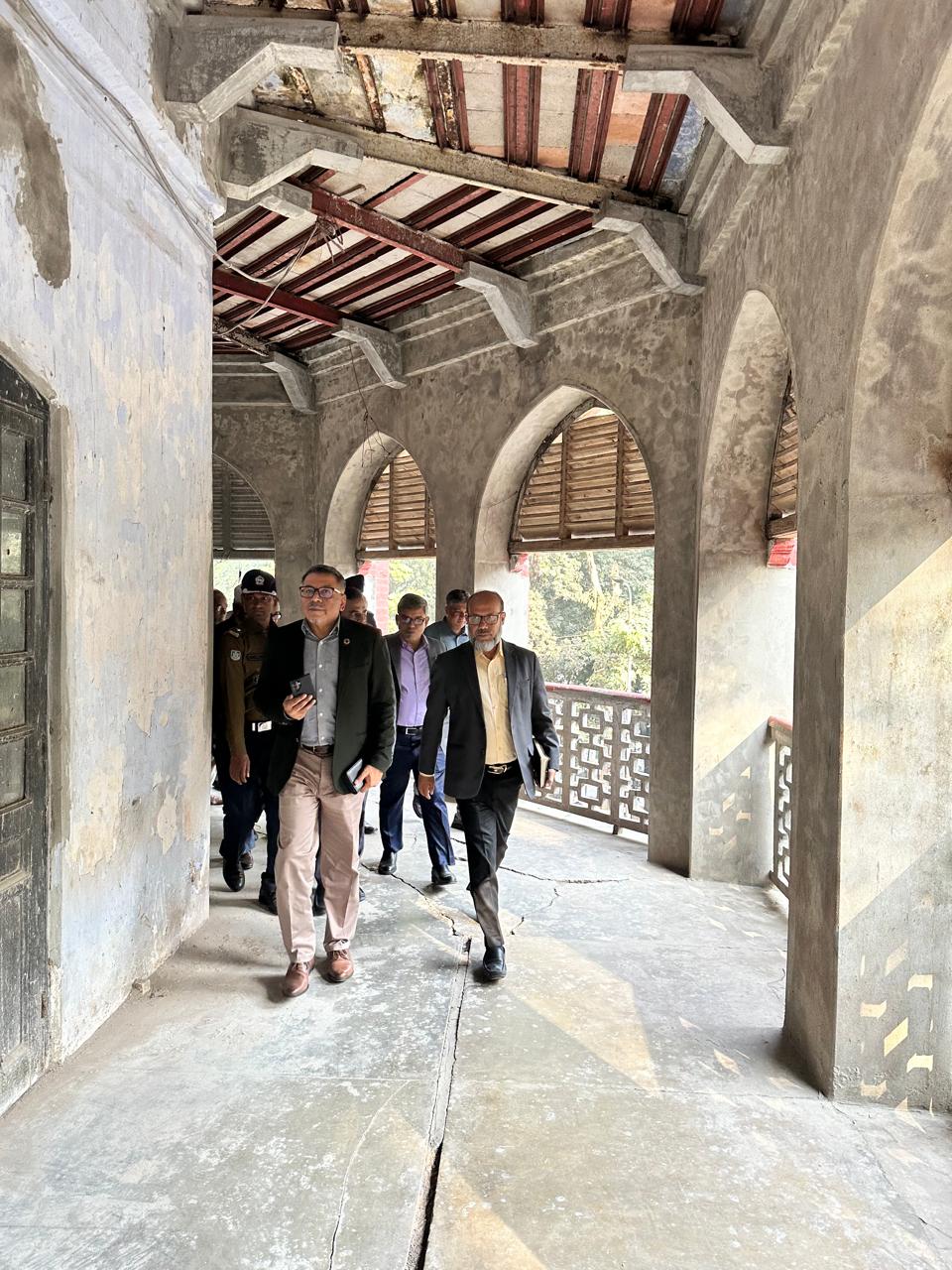 রেলপথ মন্ত্রণালয়ের সচিব জনাব মো: ফাহিমুল ইসলাম কর্তৃক বাংলাদেশ রেলওয়ের মহাব্যবস্থাপকের কার্যালয়, সিআরবি পরিদর্শন এবং সিআরবি'র Renovation এর জন্য নিয়োজিত পরামর্শক প্রতিষ্ঠানের সাথে মতবিনিময় সভায় অংশগ্রহণ।