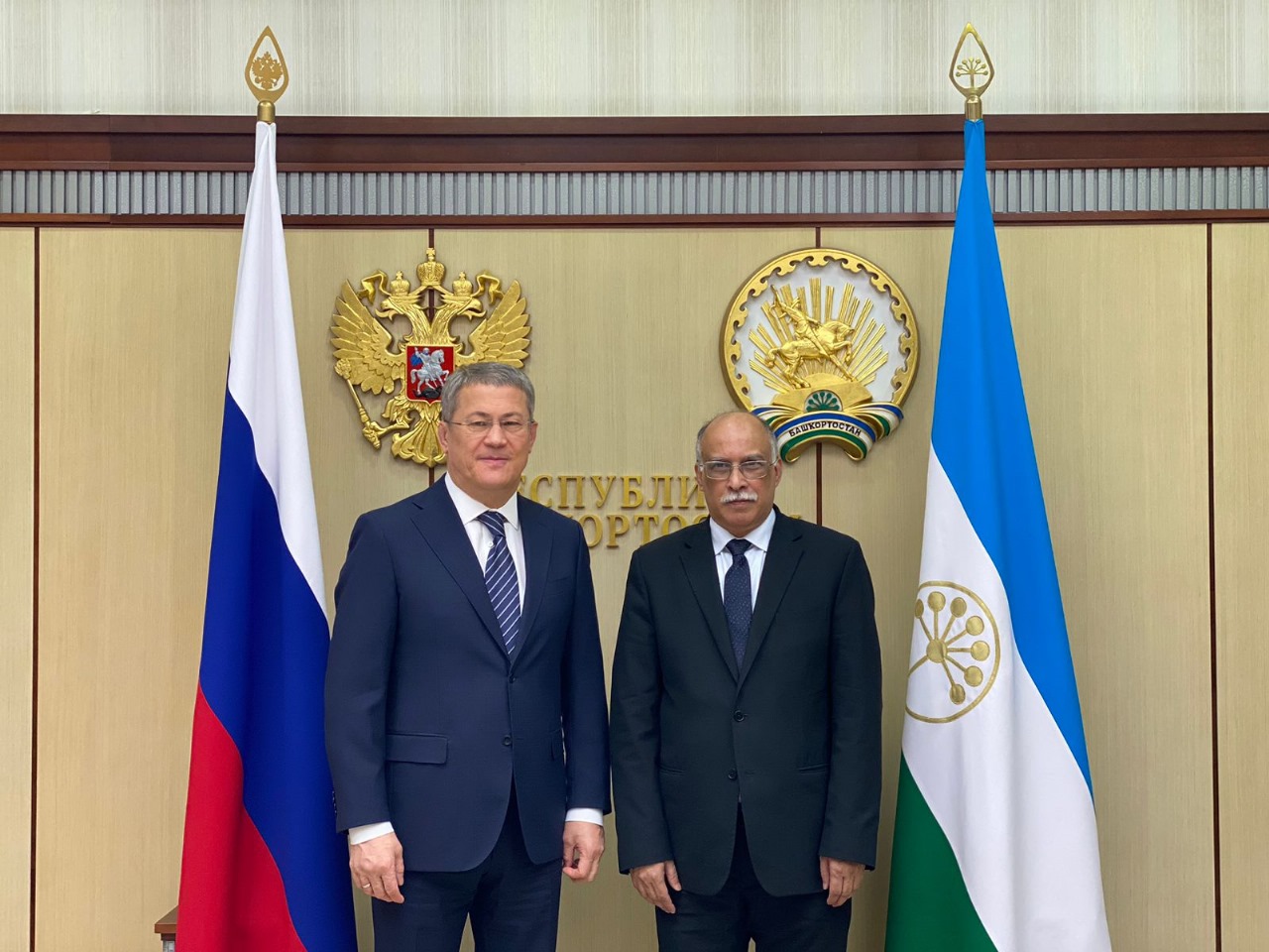 15 December 2023: Ambassador Kamrul Ahsan's meeting with the Governor of Bashkortostan, Russia