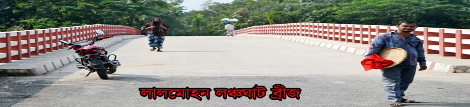 লালমোহন লঞ্চঘাট ব্রীজ।