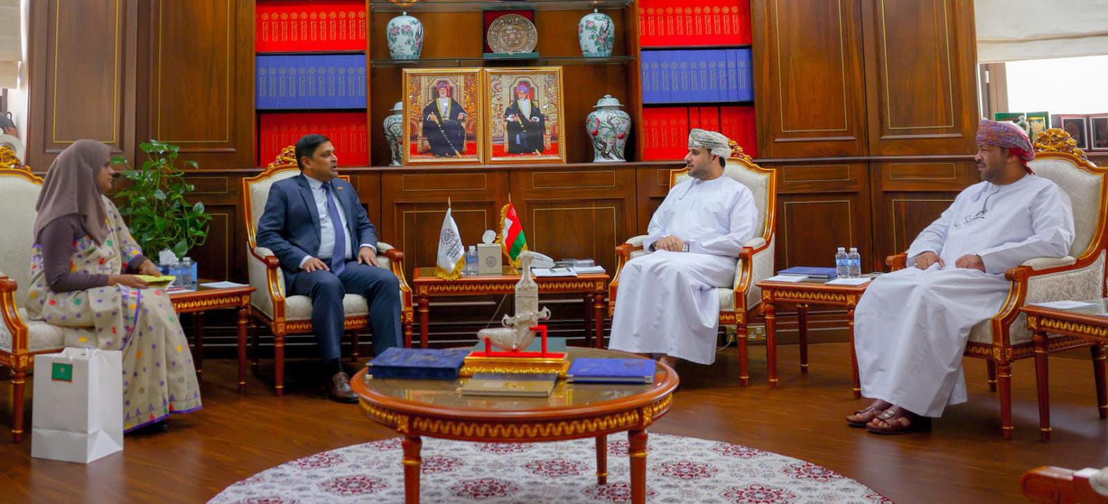 Courtesy Call on H.E Sheikh Faisal bin Abdullah Al-Rawas, Chairman of Chamber of Commerce and Industry (OCCI) Oman