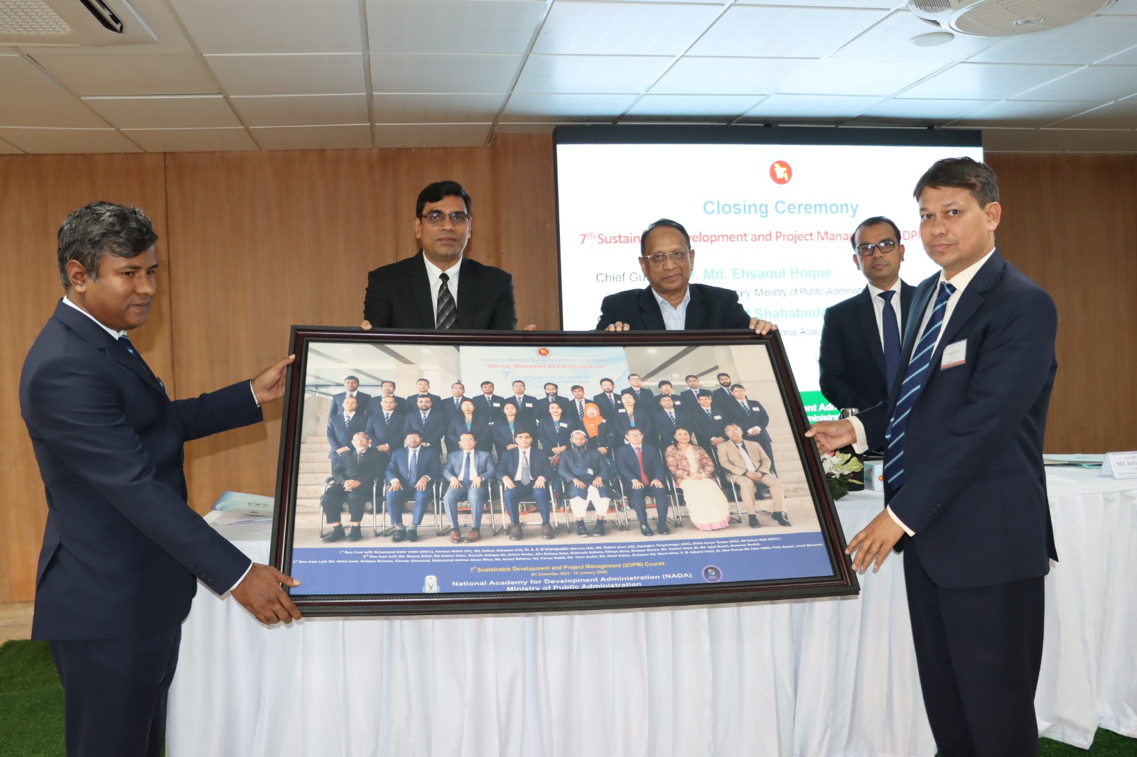 Closing Ceremony: 7th Sustainable Development & Project Management (SDPM) Course