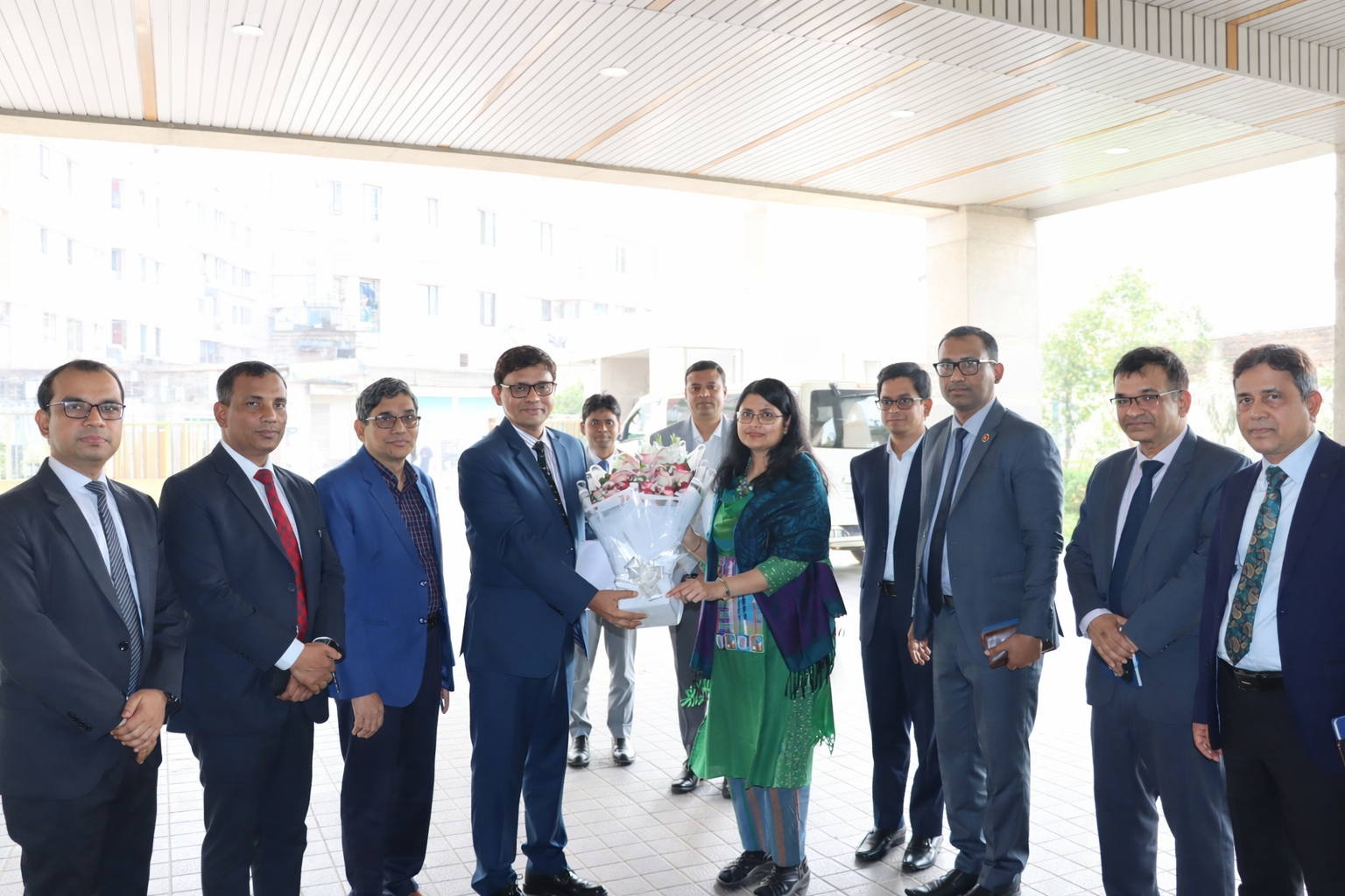 Newly joined Rector (Secretary) Dr. Md. Kamruzzaman ndc Acquaintance meeting with officials, dated 01/02/2026