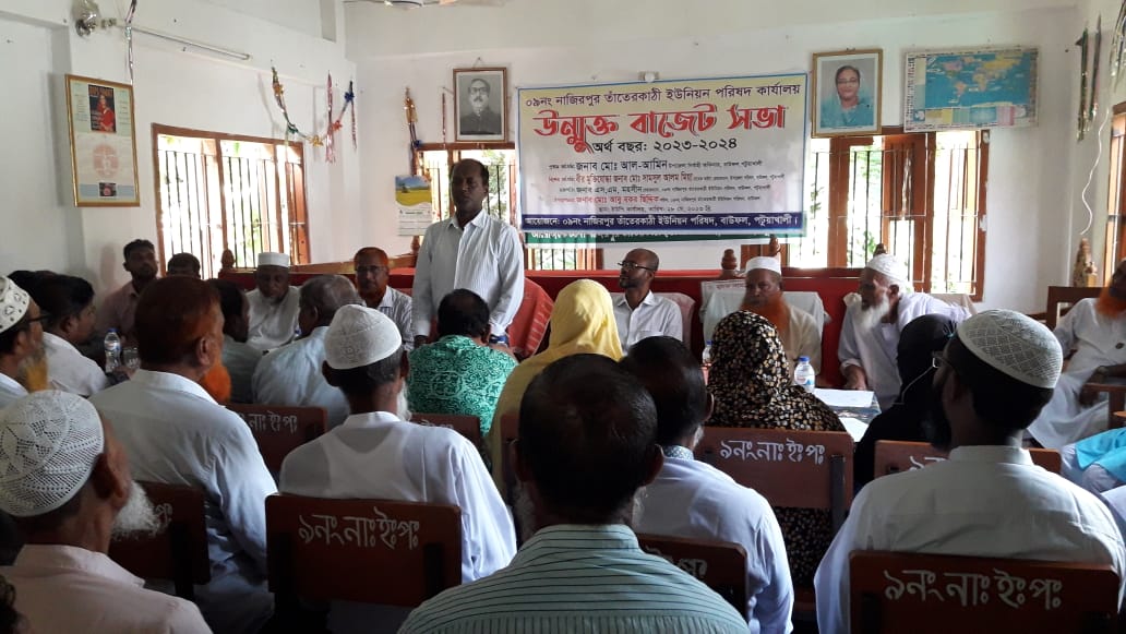 নাজিরপুর ইউনিয়ন বাজেট