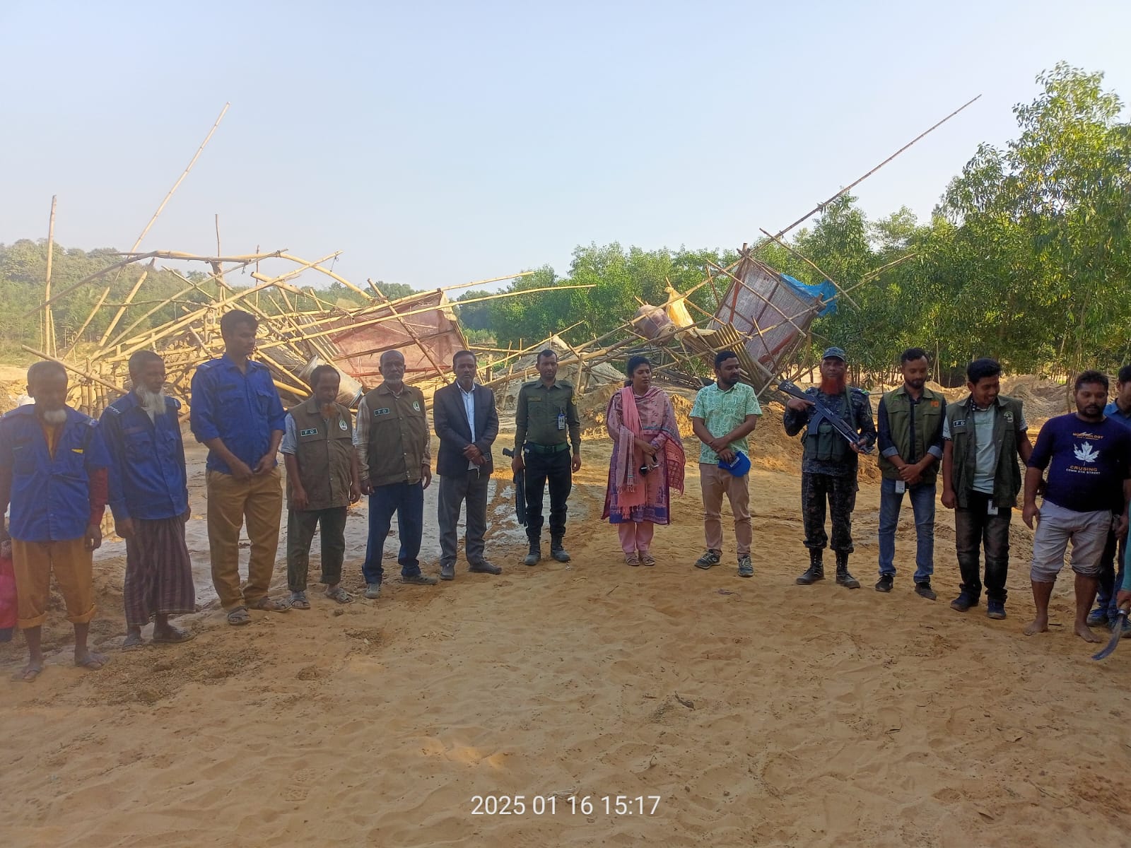 মোবাইল কোর্ট পরিচালনা