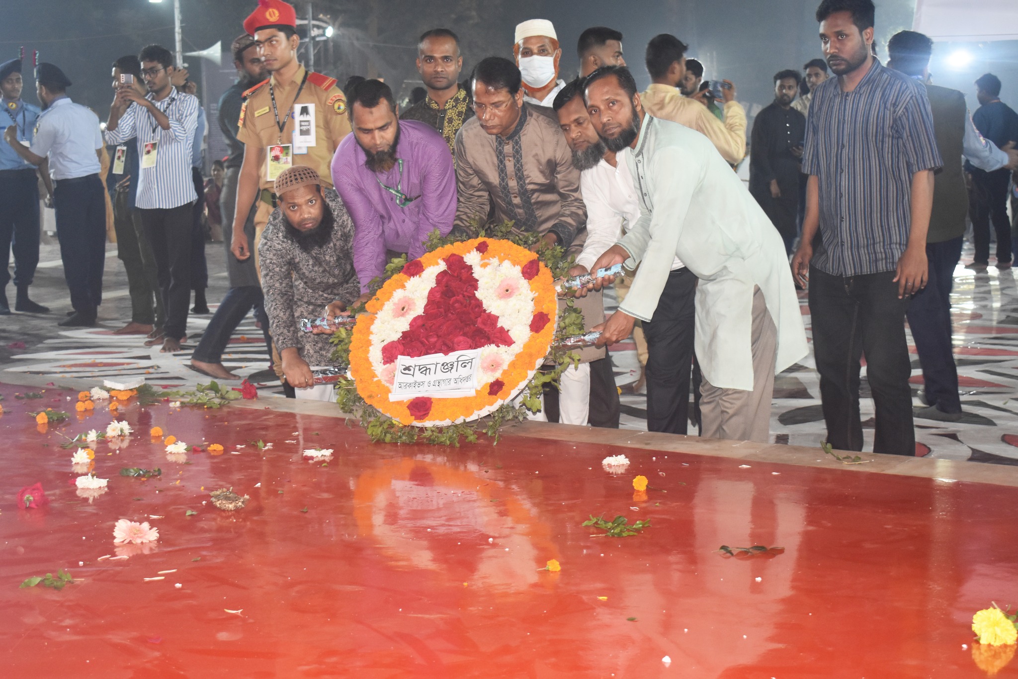 অমর একুশে ও আন্তর্জাতিক মাতৃভাষা দিবস -২০২৫ উপলক্ষে শহিদদের প্রতি গভীর শ্রদ্ধা নিবেদন।