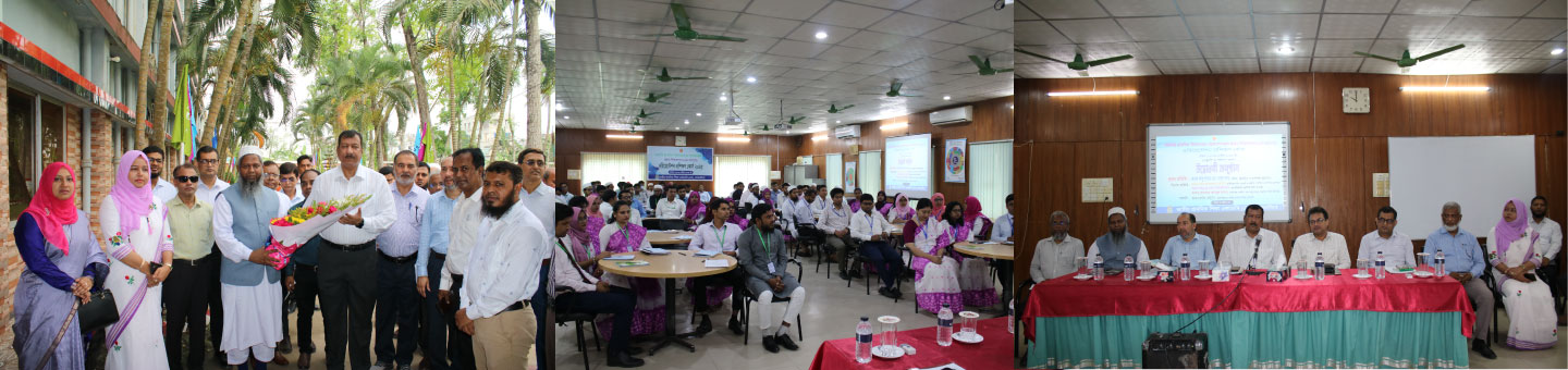 সচিব মহোদয়ের আগমন