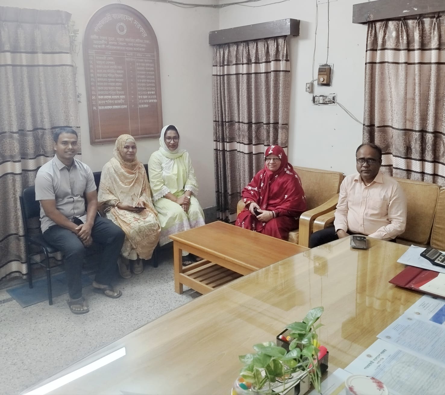 জাতীয় সঞ্চয় বিশেষ ব্যুরো, কাঁটাবন অফিস পরিদর্শন