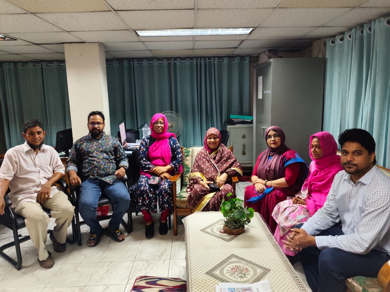 জাতীয় সঞ্চয় বিভাগীয় কার্যালয়, ঢাকা অফিস পরিদর্শন