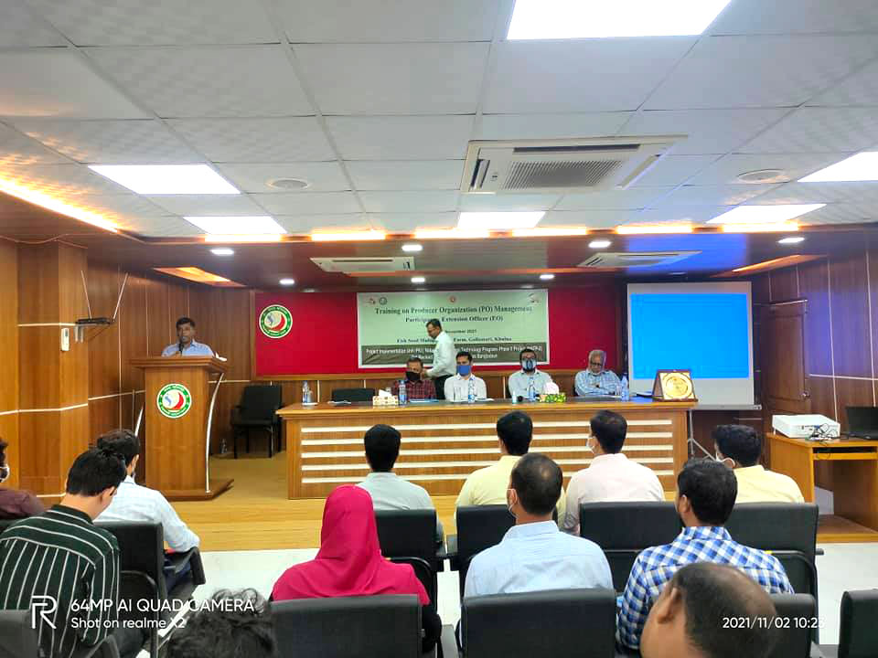 Inaugural Ceremony of Training on Producer Organization (PO) Management