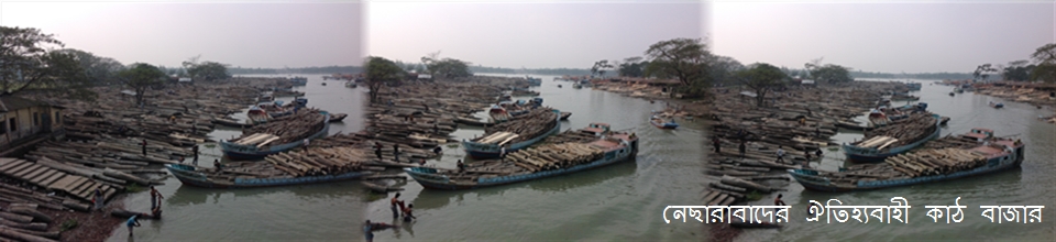 নেছারাবাদের কাঠ বাজার