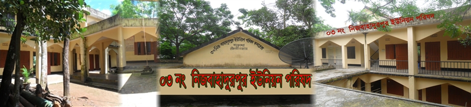 ০৩নং নিজ বাহাদুরপুর ইউনিয়ন পরিষদ।