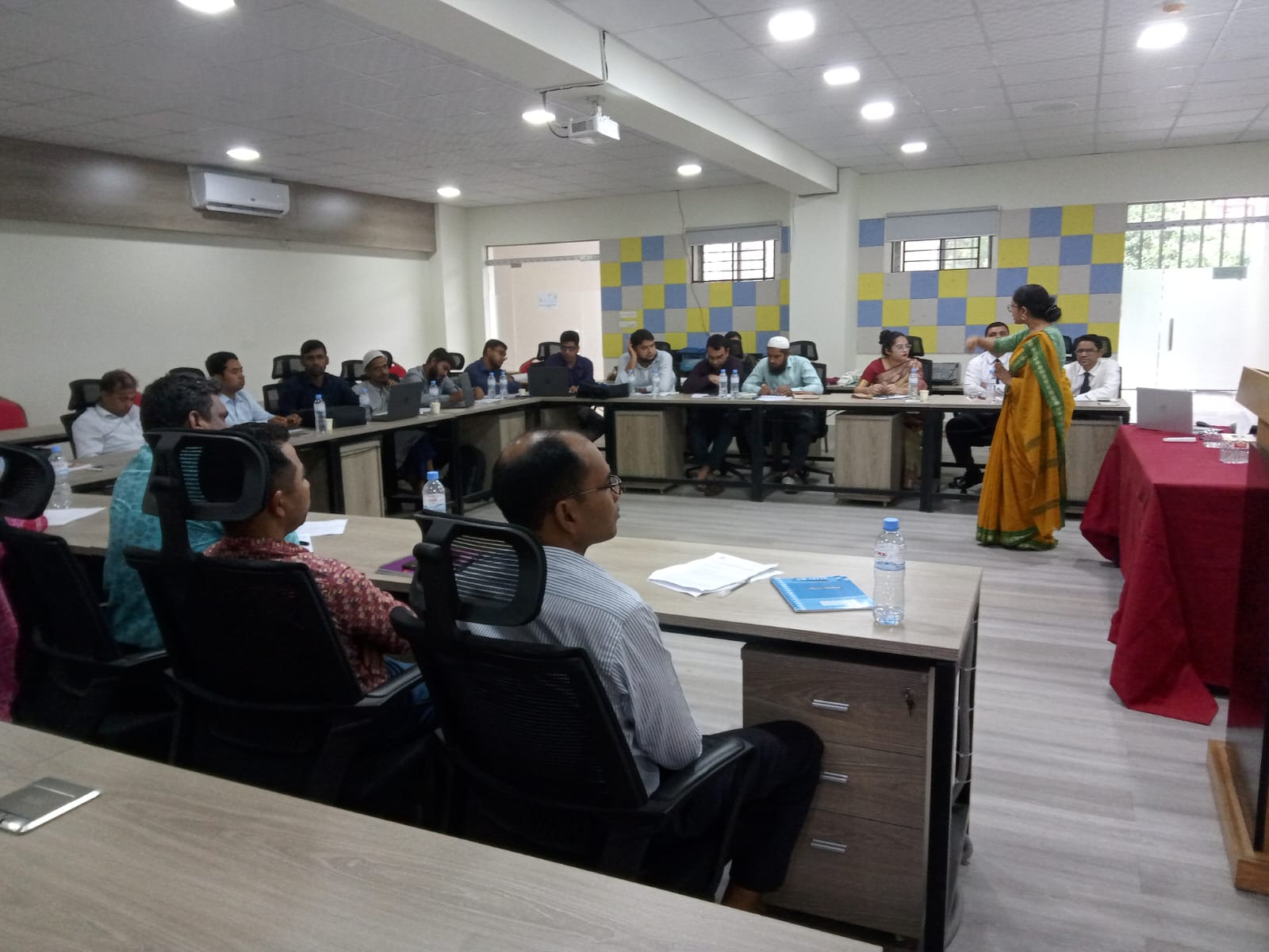 প্রশিক্ষণকালীন ক্লাস