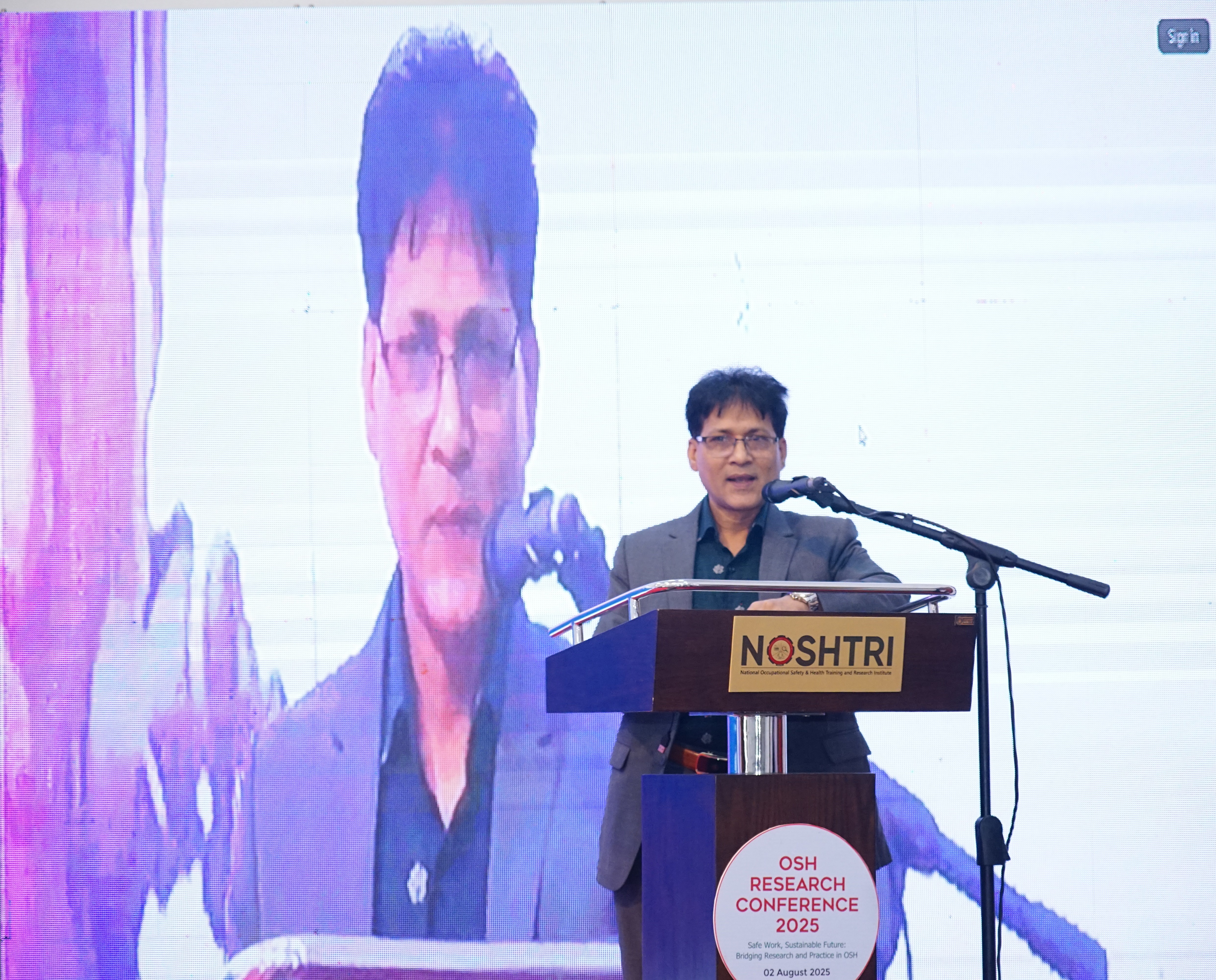 OSH Research Conference ২০২৫ (সভাপতির বক্তব্য)
