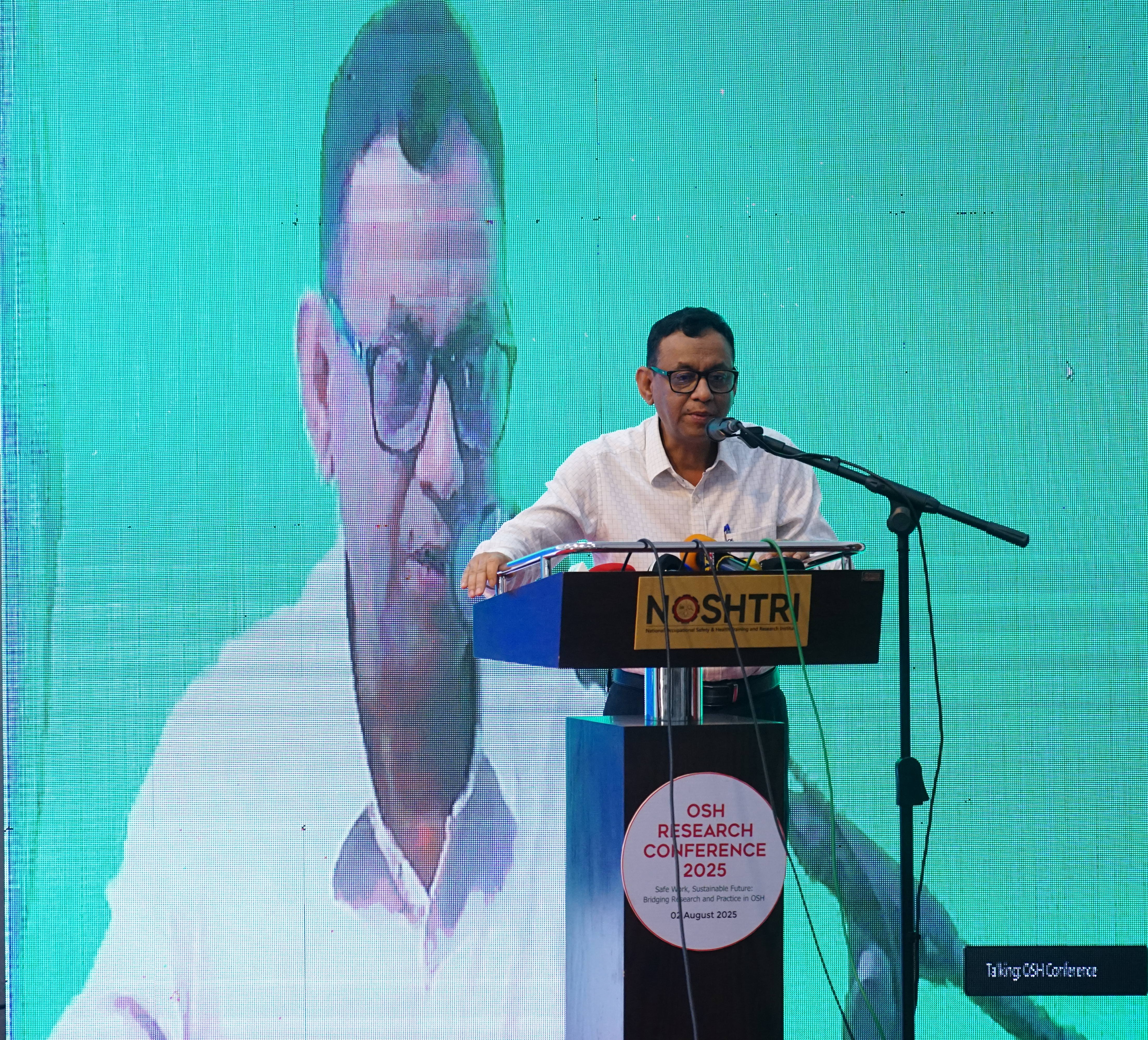 OSH Research Conference ২০২৫ (বিশেষ অতিথির বক্তব্য)