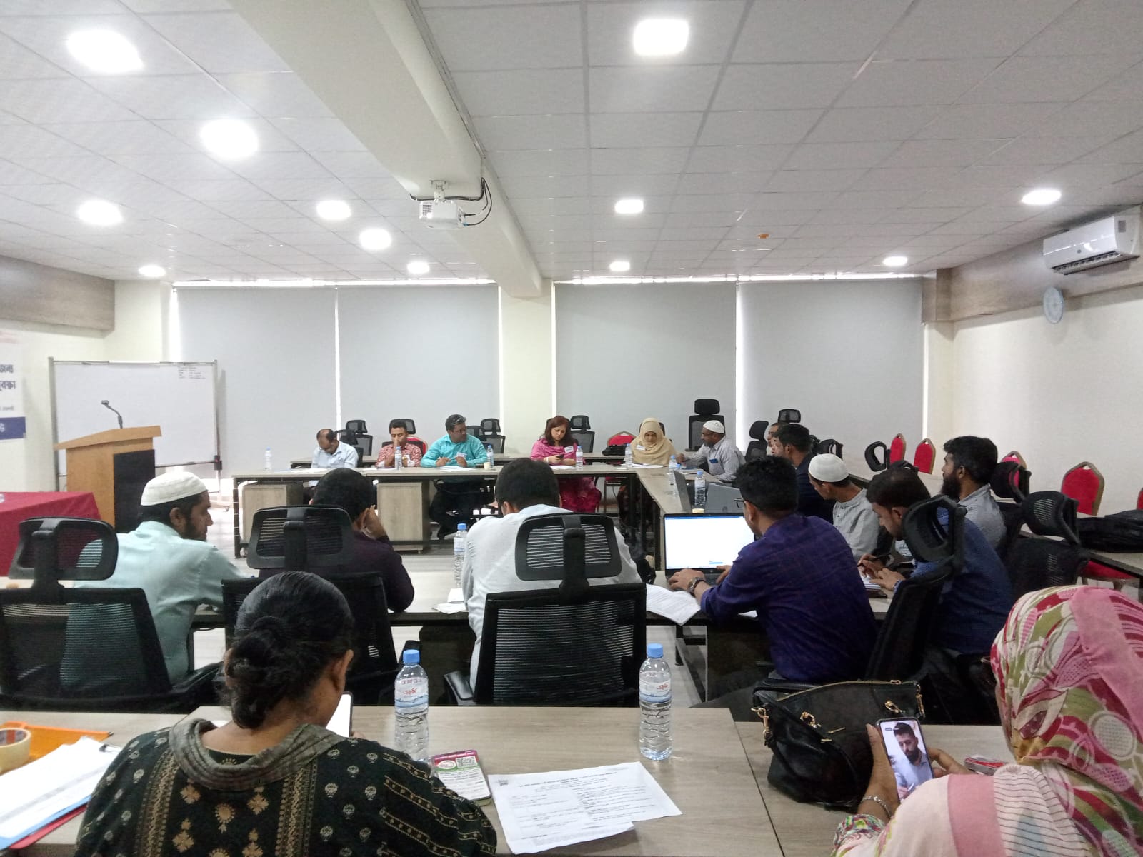 প্রশিক্ষণকালীন ক্লাস