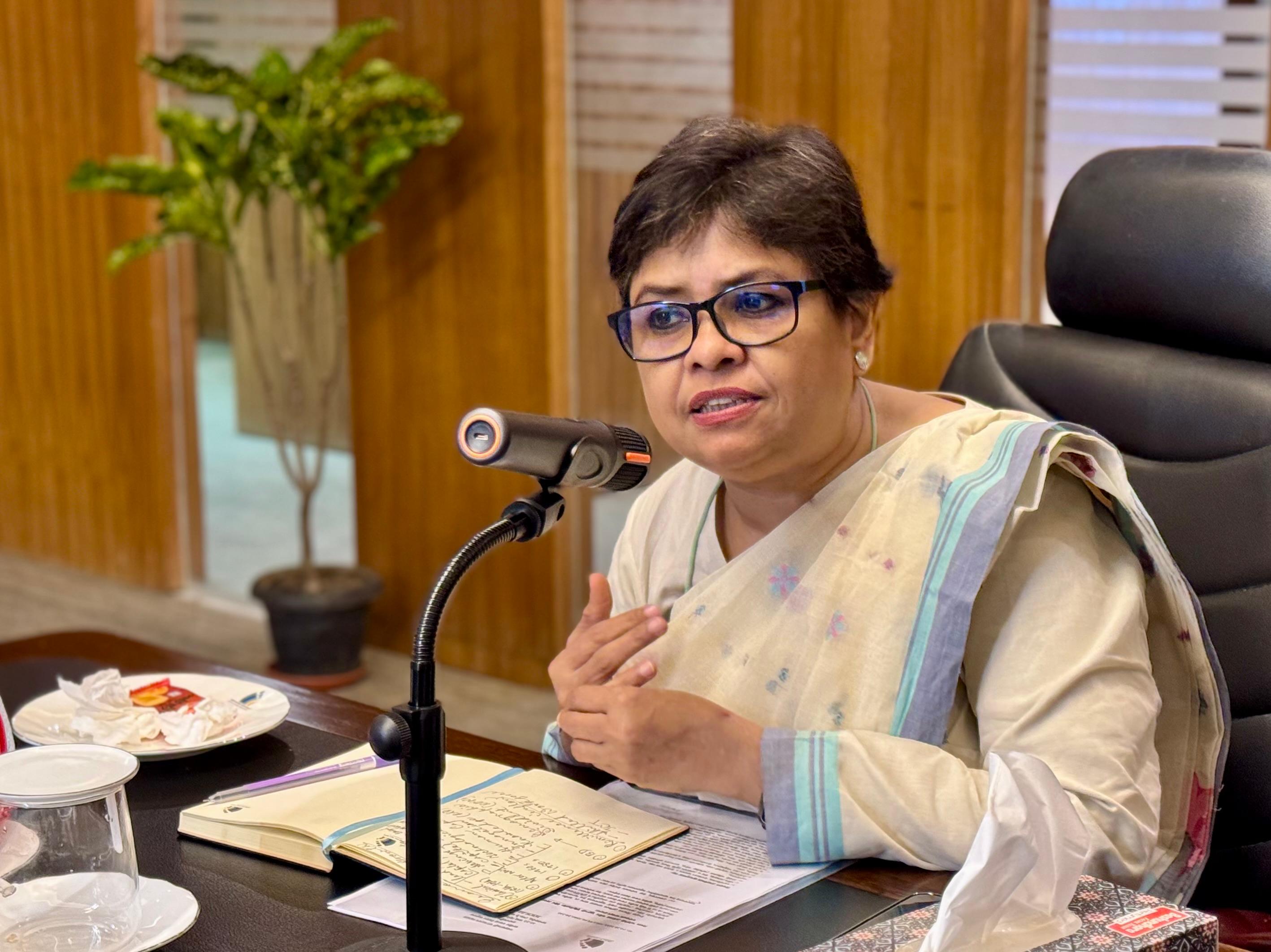 আইসিটি সেক্টরের অধীন 'প্রোম্পট ইঞ্জিনিয়ারিং উইথ জেনারেটিভ এআই' অকুপেশনের টাস্ক অ্যানালাইসিস ও অকুপেশনাল ম্যাপিং বিষয়ক কর্মশালা ।। ২২ জুলাই ২০২৬ ।। এনএসডিএ সম্মেলন কক্ষ