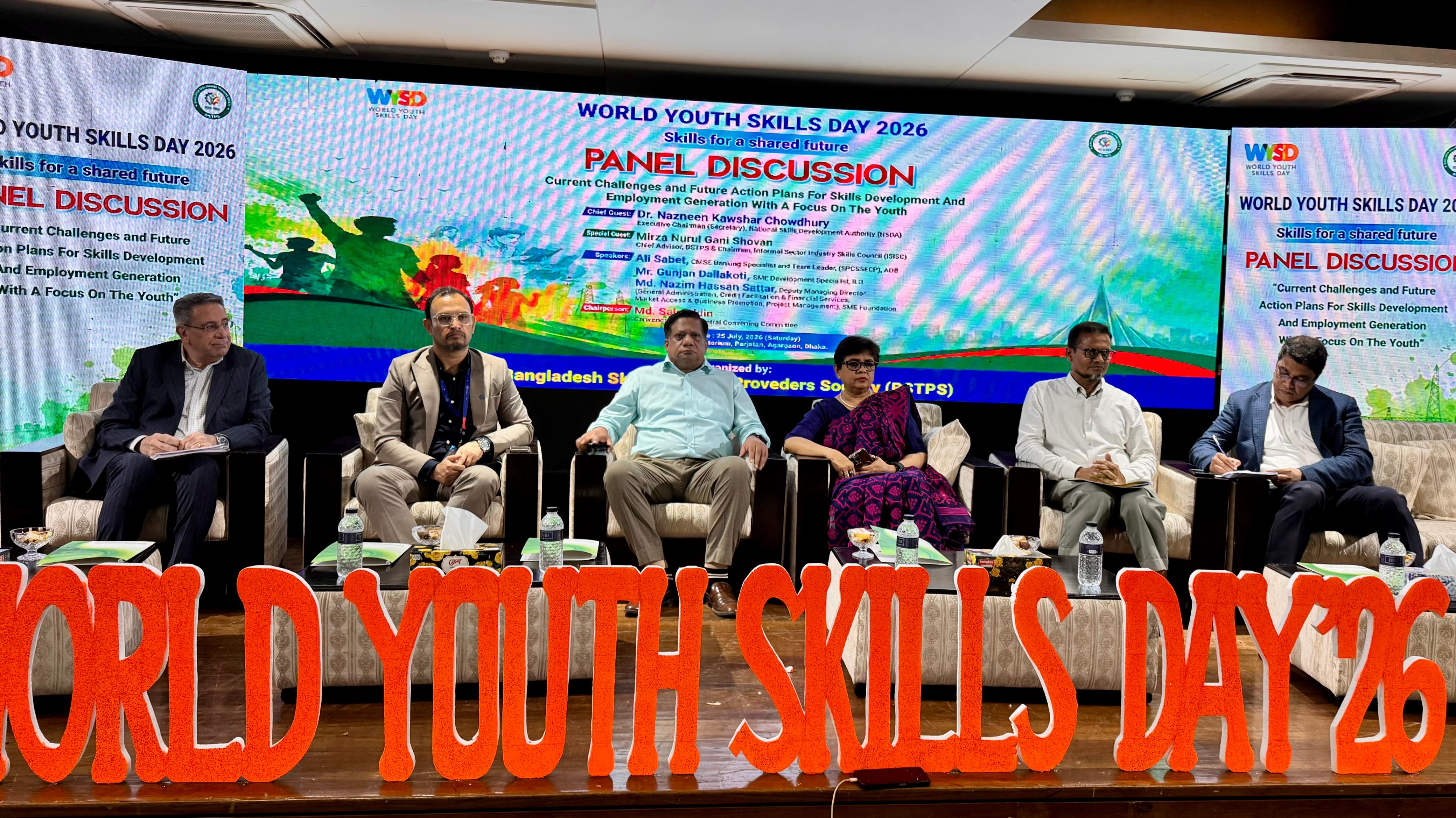Panel Discussion on Current challenges and future action plans for skills development and employment generation with a focus on the youth