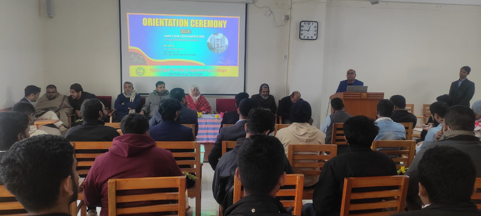 লেভেল-১, টার্ম-১ (সেশন২০২৪-২৫) এর শিক্ষার্থীদের অরিয়েন্টেশন ক্লাস