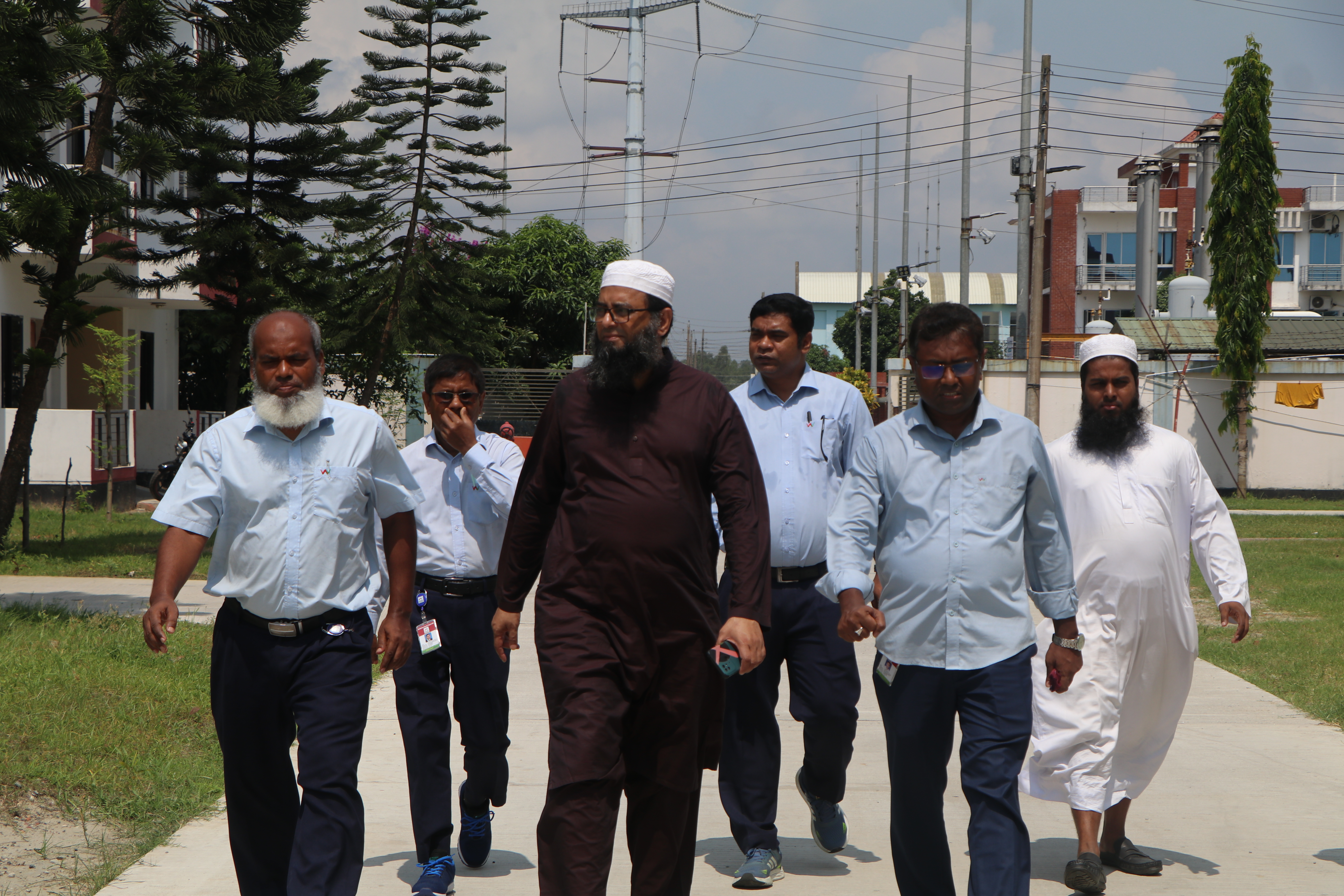 কোম্পানির চেয়ারম্যান জনাব মোহাম্মদ সাইফুল ইসলাম-এর সিরাজগঞ্জ বিদ্যুৎ কেন্দ্র পরিদর্শন