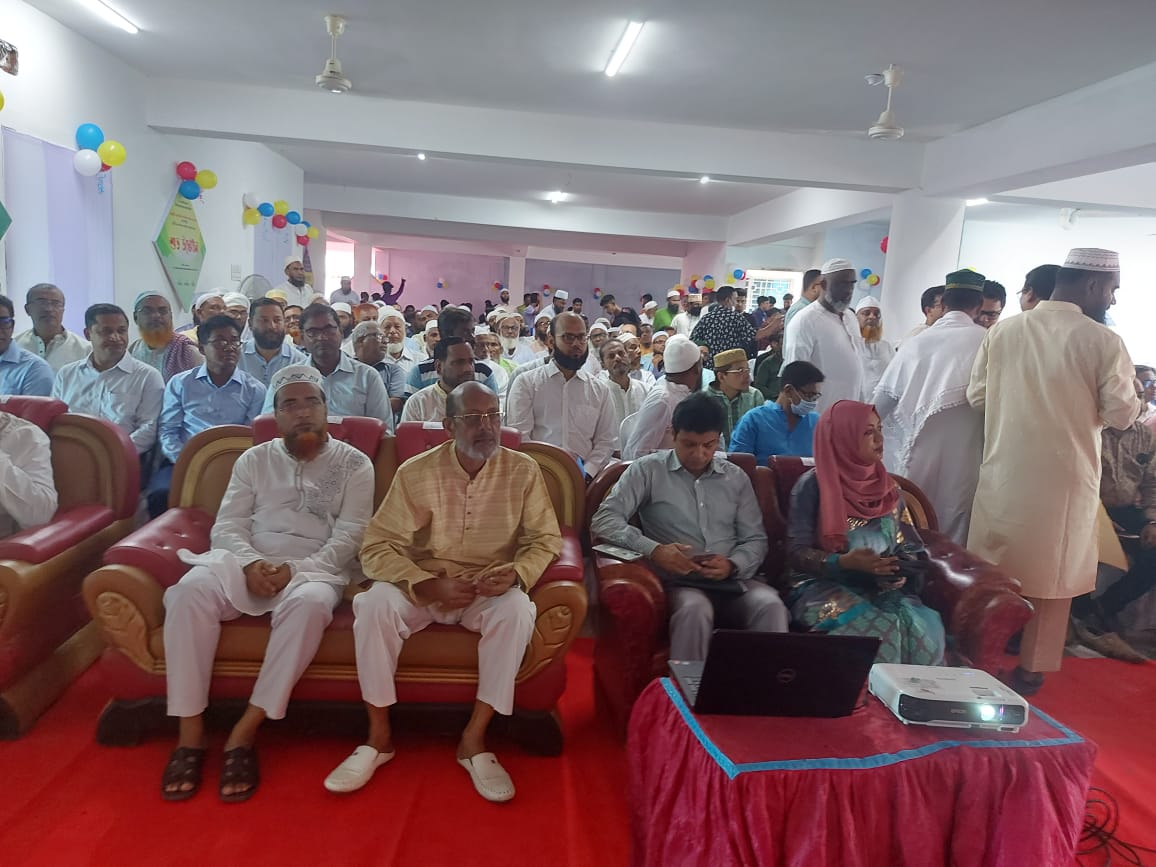 উপজেলা মডেল মসজিদ উদ্বোধন এর চিত্র