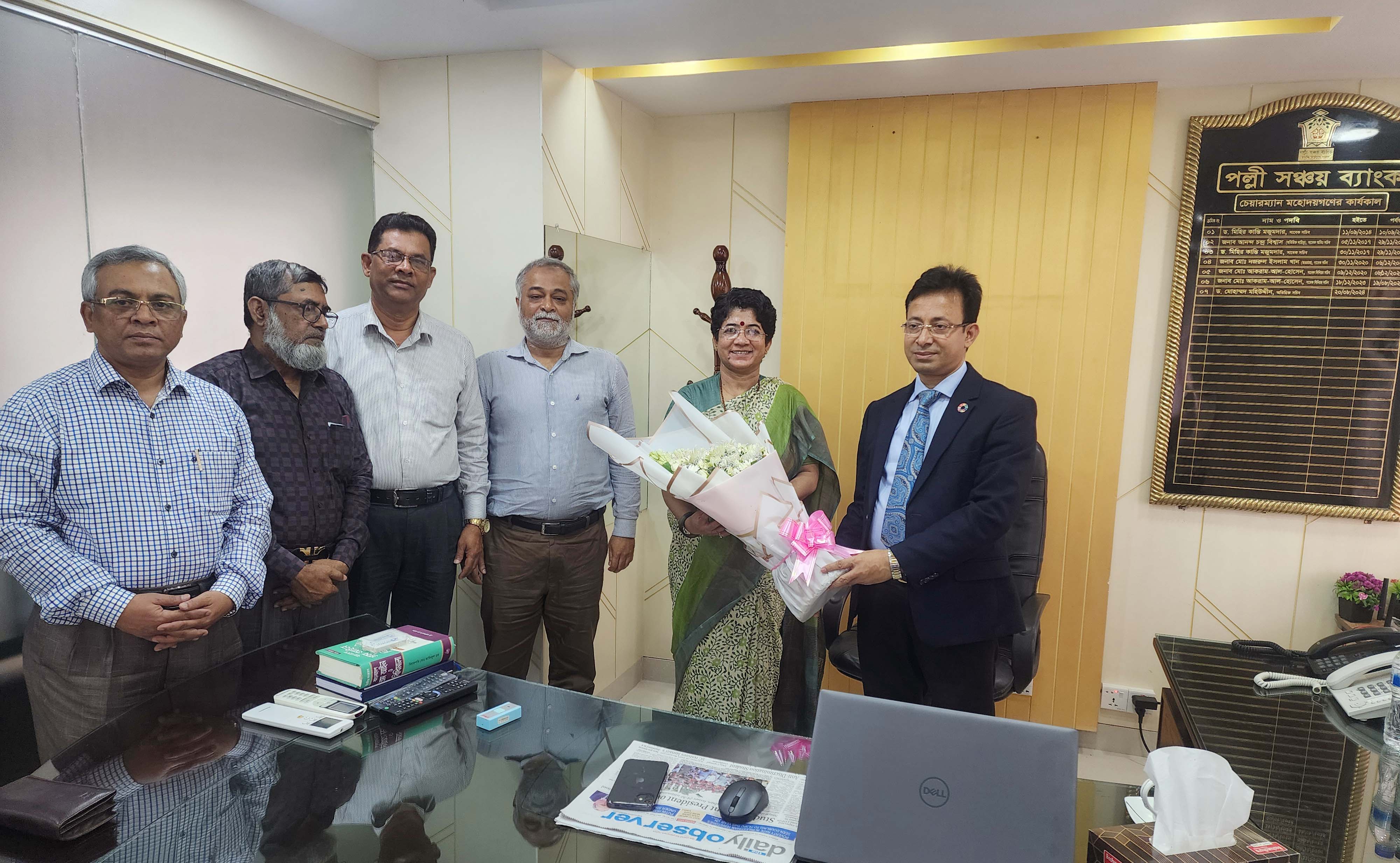 নবযোগদানকৃত ব্যবস্থাপনা পরিচালক মহোদয়কে শুভেচ্ছা জ্ঞাপন (২৩ অক্টোবর, ২০২৪)
