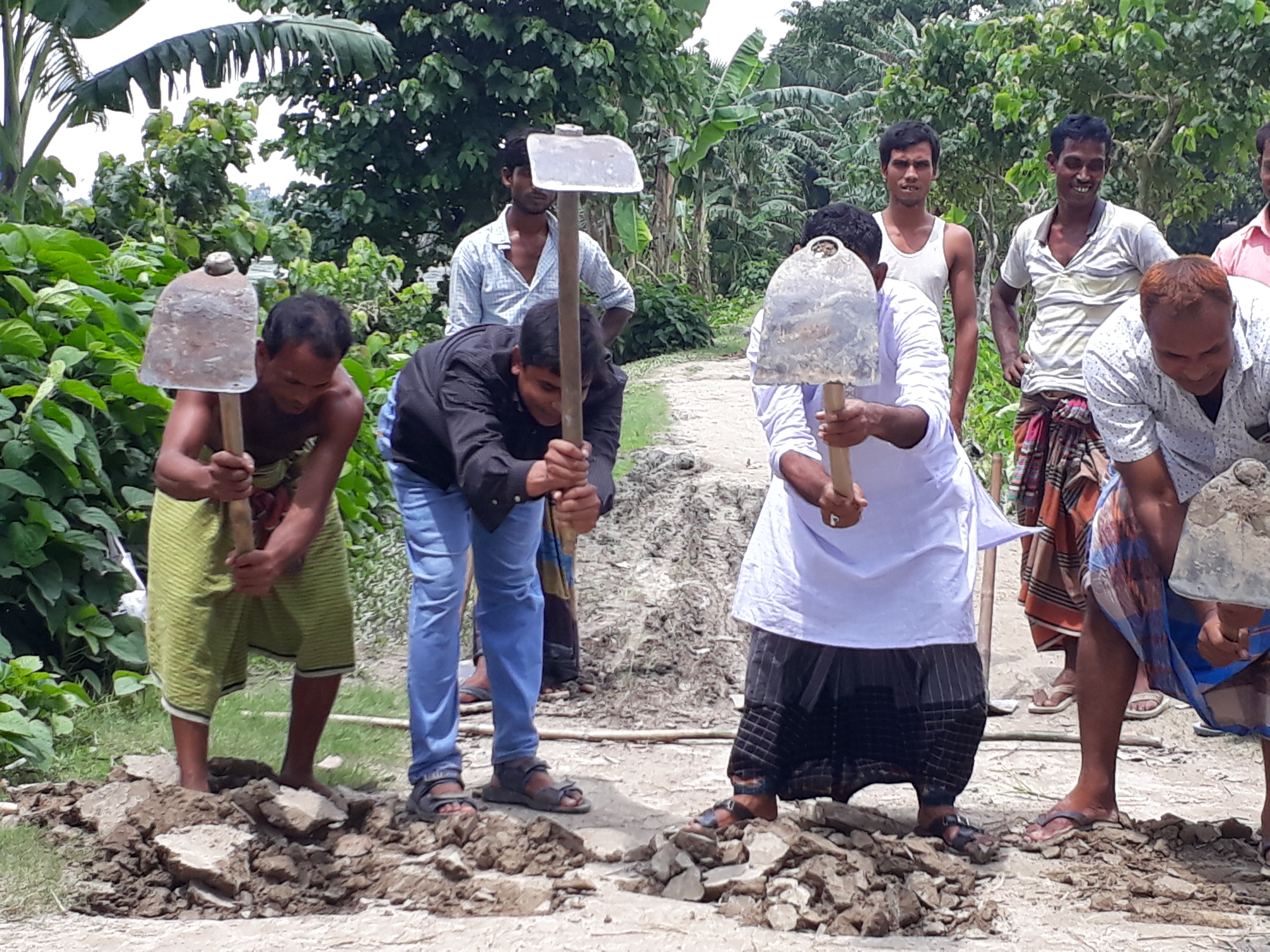 ৬নং পাঠাকাটা ইউনিয়নের উন্নয়ন মূলক চিত্র
