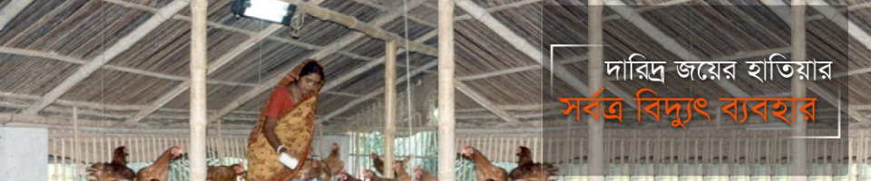 পল্লী বিদ্যুৎ দারিদ্র জয়ের হাতিয়ার