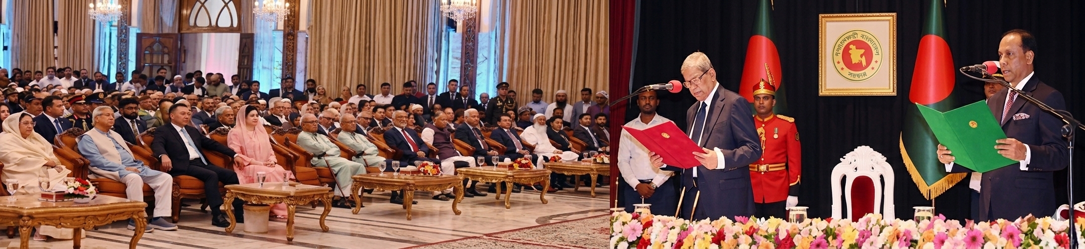 রাষ্ট্রপতি মির্জা ফখরুল ইসলাম আলমগীর এর শপথ গ্রহন