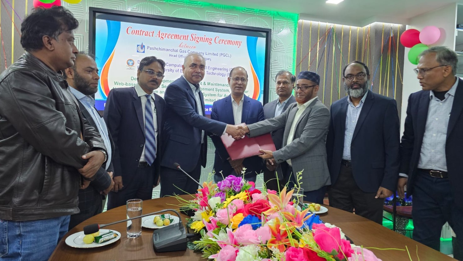 চুক্তি স্বাক্ষর অনুষ্ঠান