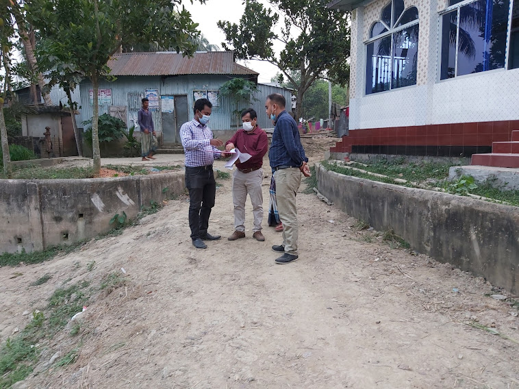 বিভিন্ন প্রকল্প পরিদর্শনের চিত্র