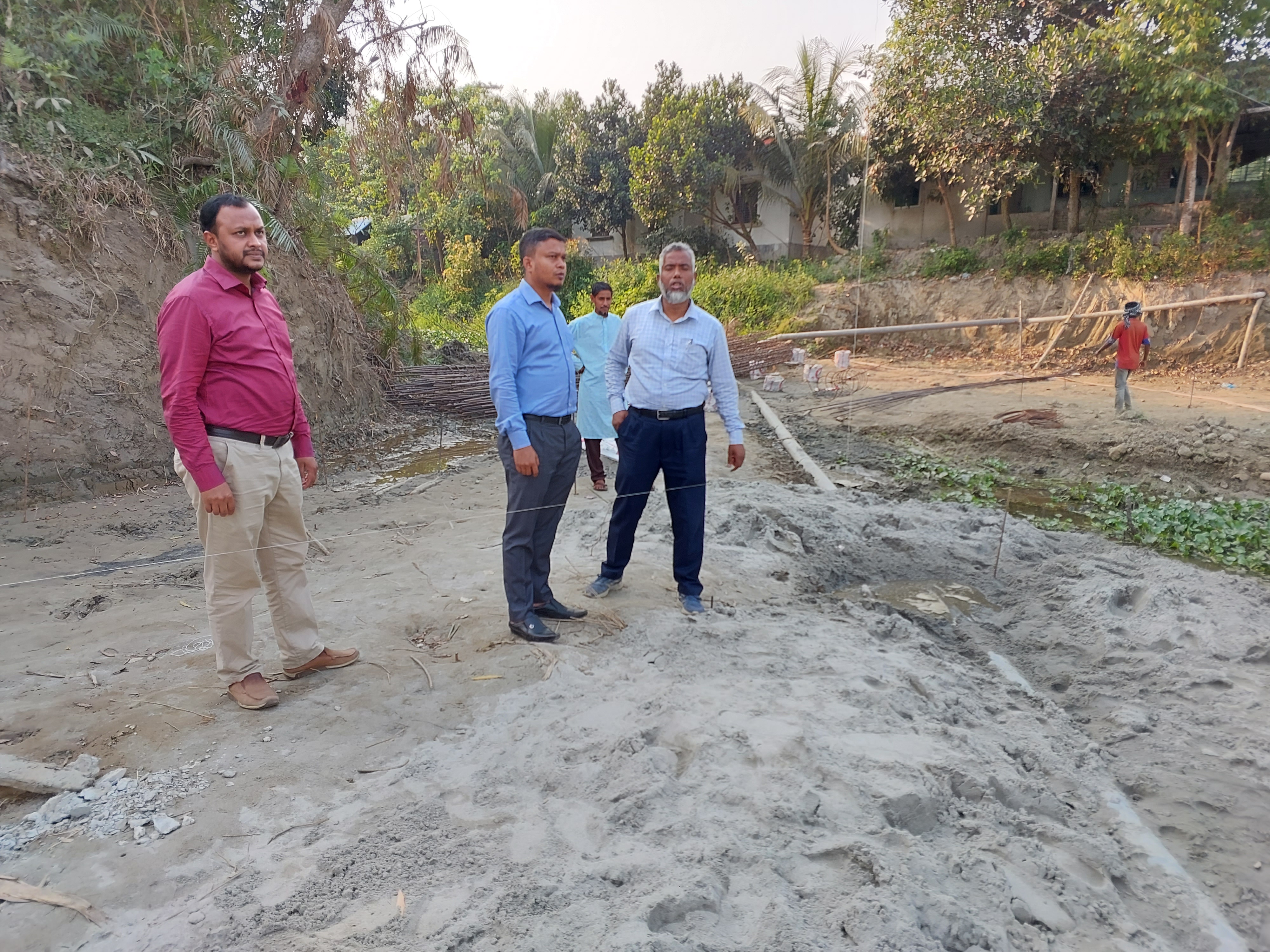 সেতু প্রকল্প পরিদর্শন