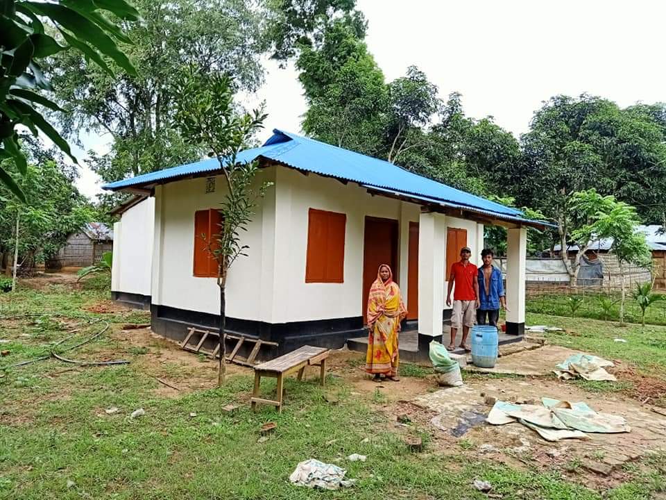 ১। দুর্যোগ সহনীয় বাসগৃহ,২) সেতু কালভার্ট