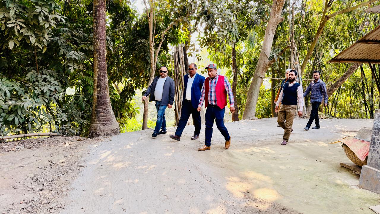 ২০২৫-২৬ টিআর কাবিটা প্রকল্প পরিদর্শণ