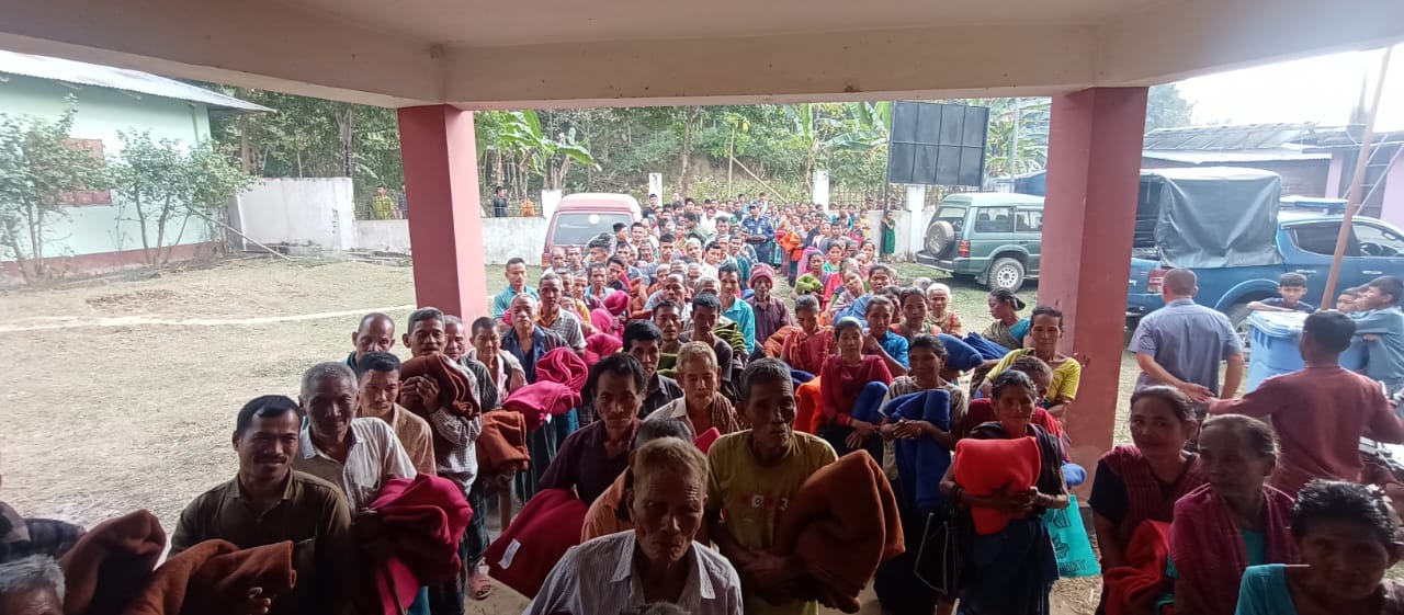 দুর্গম ফটিকছড়ি ইউনিয়নে কম্বল বিতরণ