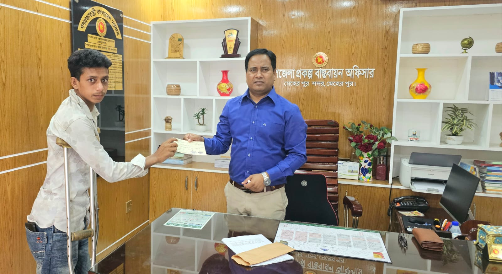 মেহেরপুর সদর উপজেলার বিভিন্ন উন্নয়ন কর্মকান্ডের ছবি