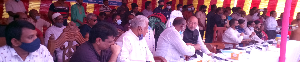 বন্যায় ক্ষতিগ্রস্থ এলাকায় মাননীয় প্রতিমন্ত্রী দুর্যোগ ব্যবস্থাপনা ও ত্রাণ মন্তণালয় মহোদয়কতৃক ত্রাণ বিতরণ-২০২১