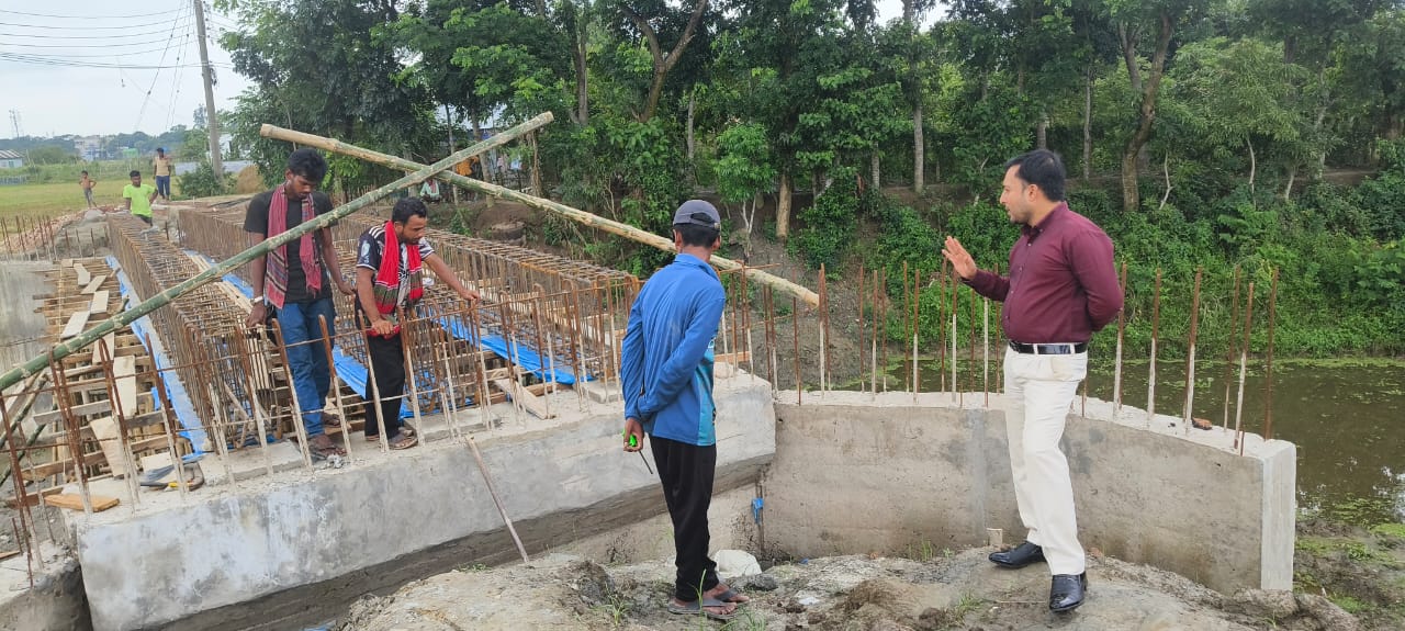 ব্রীজ কালর্ভাট পরিদর্শন