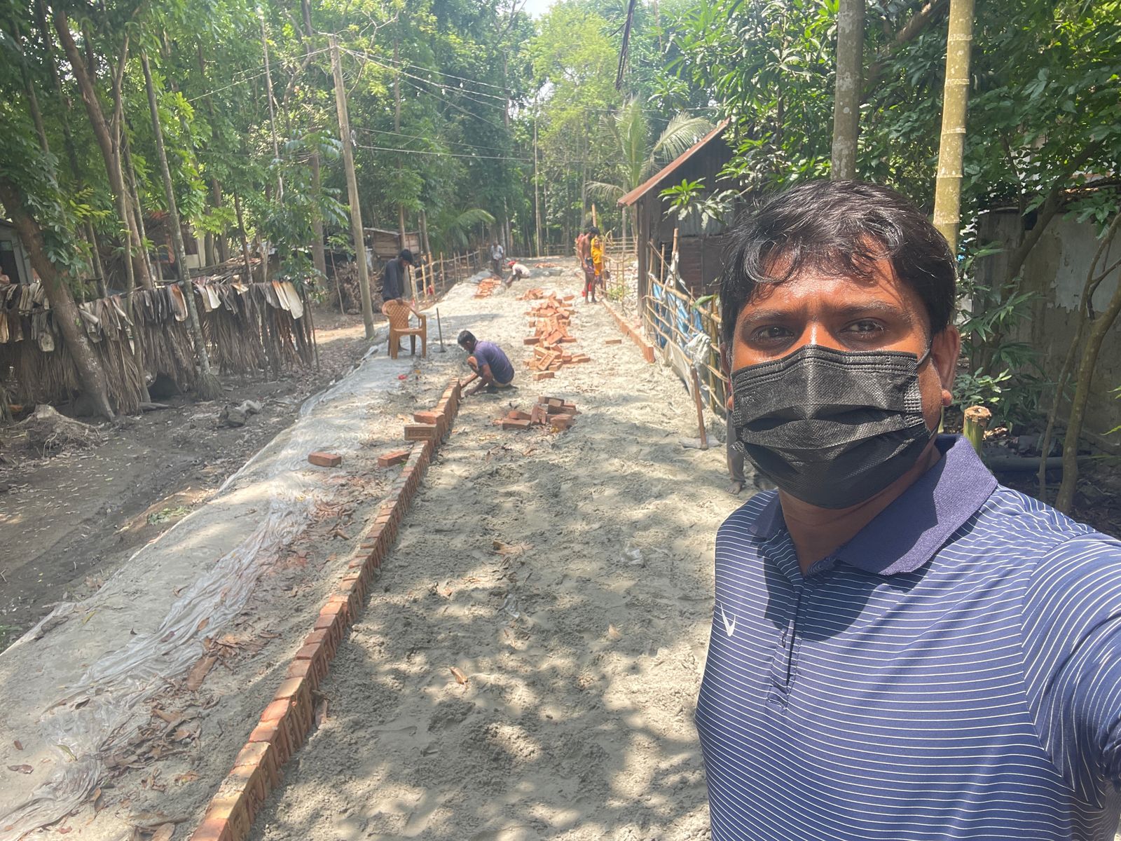 উপজেলার রাস্তার কাজ Upazila road work