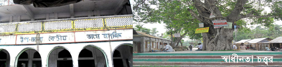 কেন্দ্রিয় জামে মসজিদ ও স্বাধীনতা চত্ত্বর