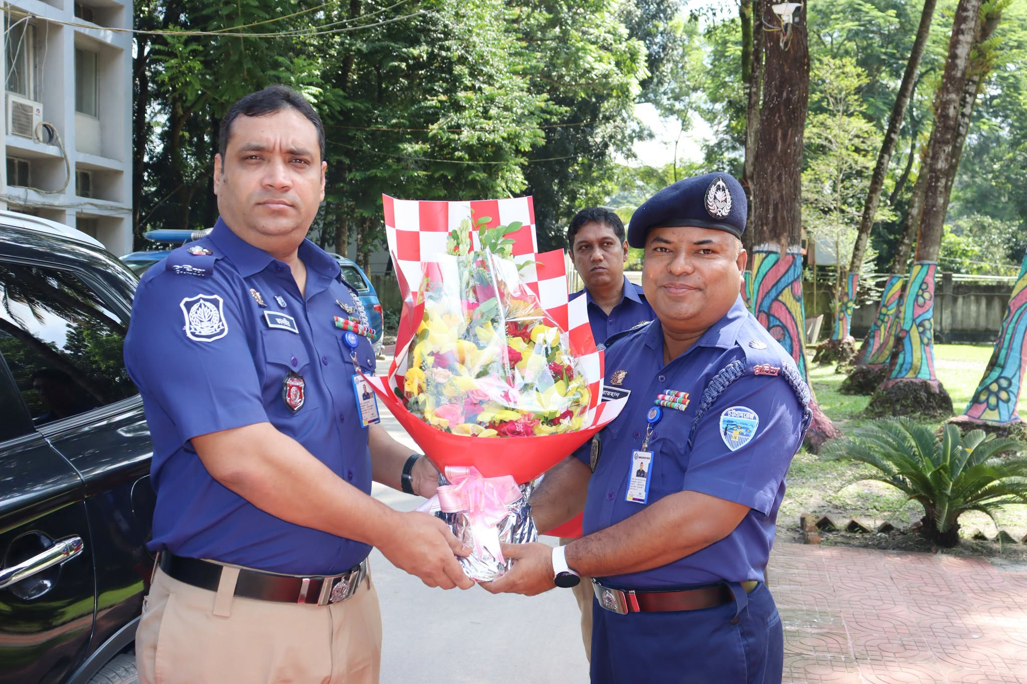 বাংলাদেশ পুলিশ, পুলিশ হেডকোয়ার্টার্স, ঢাকা, ডেভেলপমেন্ট রেভিনিউ-২ শাখা কর্তৃক লক্ষীপুর জেলার বিভিন্ন দপ্তর ও কার্যক্রম পরিদর্শন।