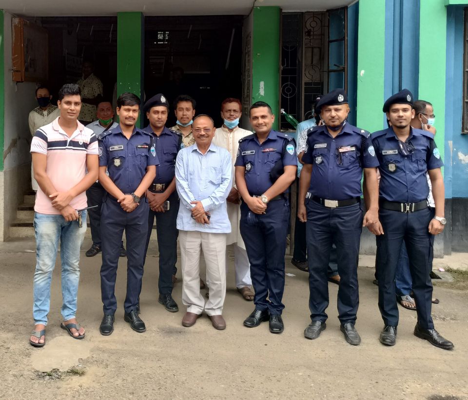 মাননীয় প্রতিমন্ত্রী মহোদয়ের পানছড়ি থানা পরিদর্শন