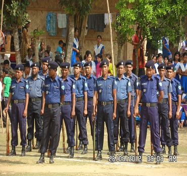 স্বাধীনতা দিবসে রাজস্থলী থানার অংশগ্রহণের একাংশ