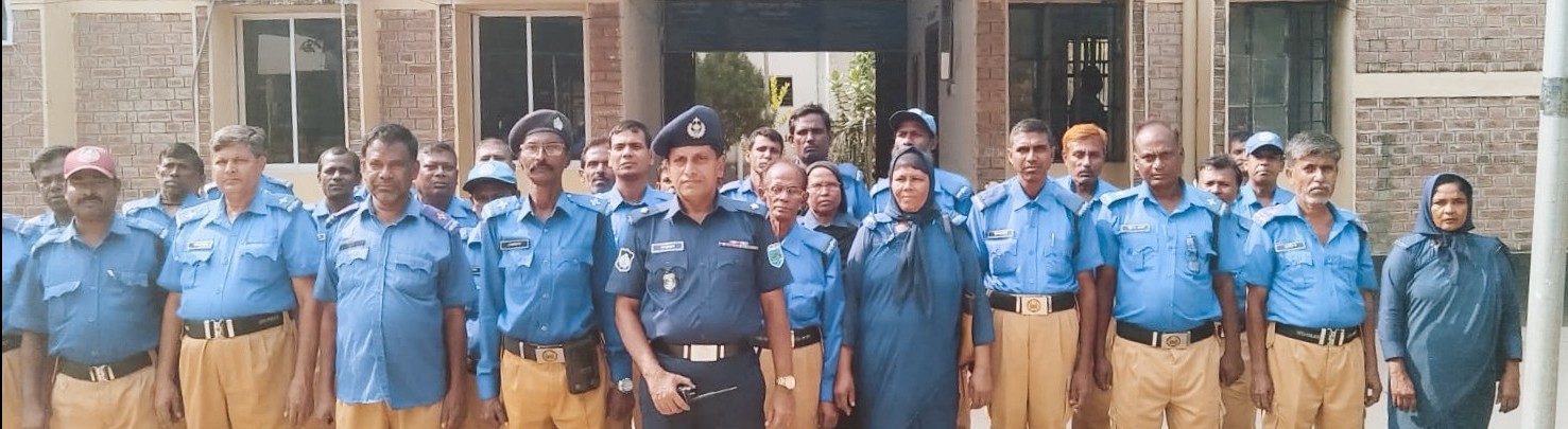 চৌকিদারী প্যারেড।