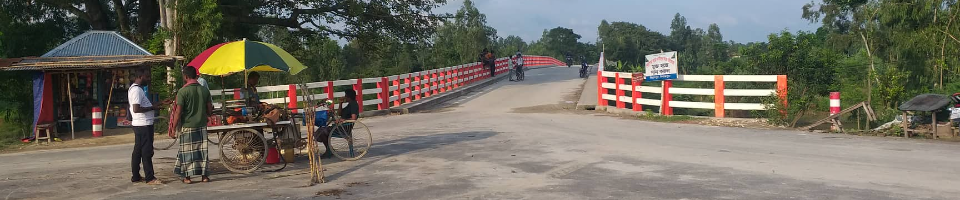 ০৭ নং পলিপ্রয়াগপুর ইউপির, চকবসন্ত ও উত্তর ভগবতীপুর রাস্তার মাঝে নতুন ব্রিজ