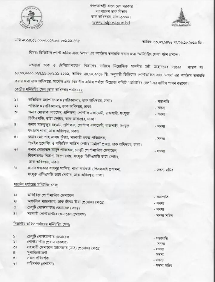 ই-সেবা কেন্দ্র, জেলা প্রশাসন