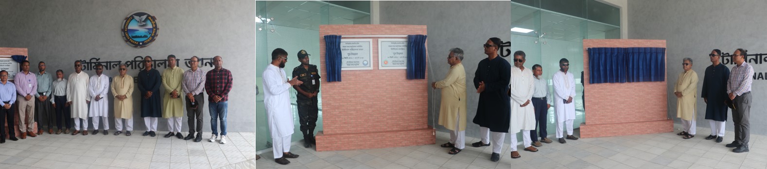 নৌপরিবহন মন্ত্রণালয়ের মাননীয় উপদেষ্টা ব্রিগেডিয়ার জেনারেল (অব:) ড. এম সাখাওয়াত হোসেন মহোদয় পায়রা বন্দর পরিদর্শন