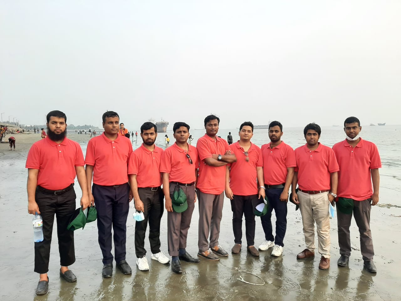 চট্টগ্রাম বন্দরের কর্ণফুলী চ্যানেল পরিদর্শণ করছে প্রশিক্ষণার্থীরা