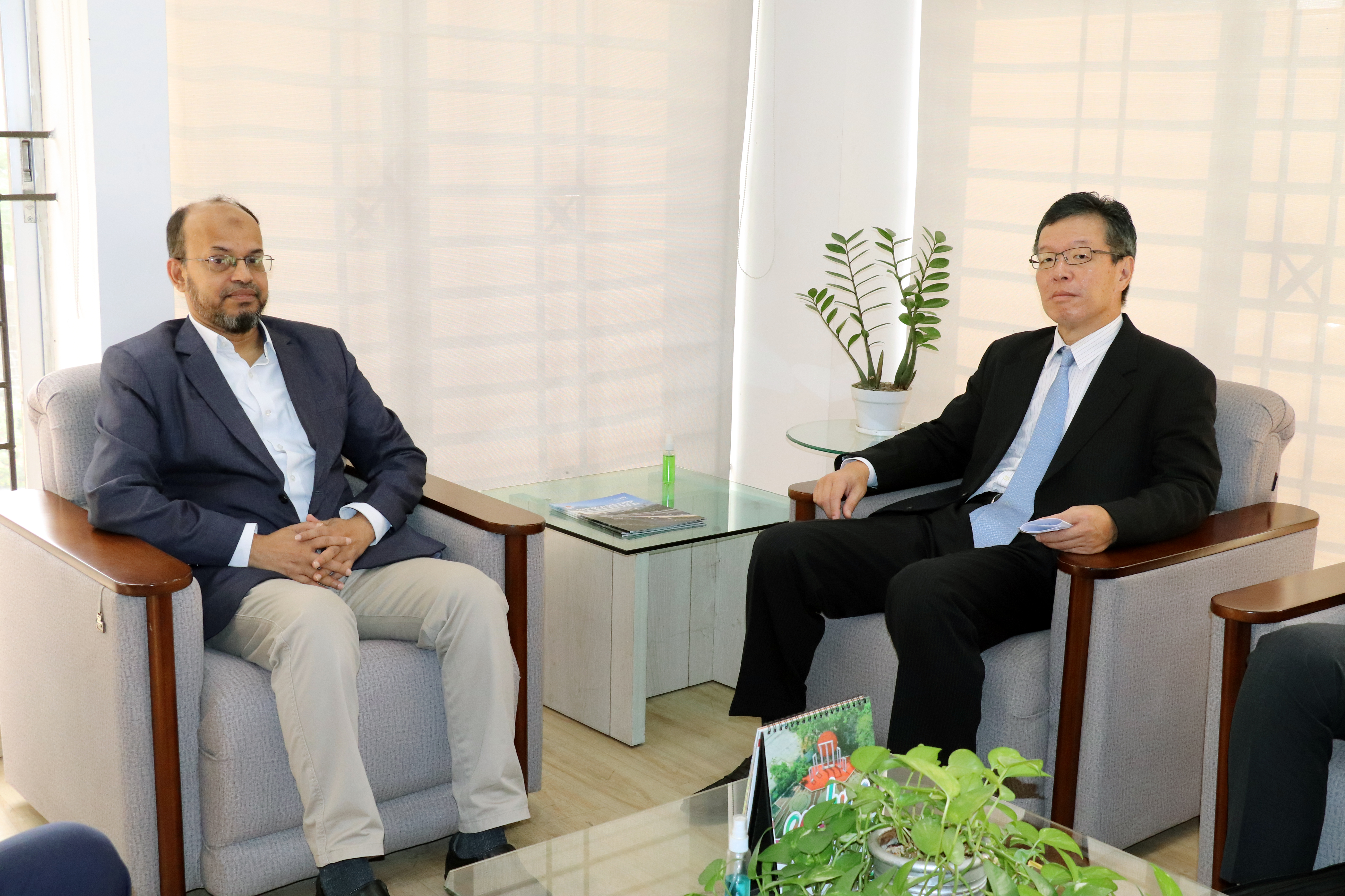Delegates from Honourable Ambassador of Japan to Bangladesh, Mr. Saida Shinichi and his team to paid a courtesy visit to Mr. Muhammad Rafiqul Islam, Chief Executive Officer (Secretary) of the PPP Authority on March 02, 2025.